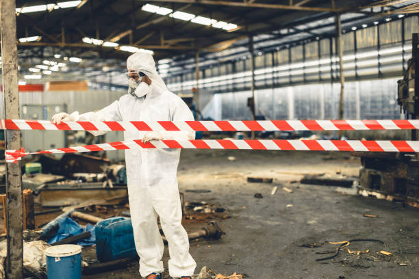 Professional Biohazard technician working in Ridgewood, IL